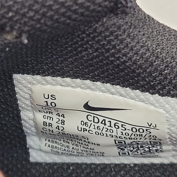 Nike Air Max Exceed Men's Running Shoes Black CD4165-005 US Size 10 - Picture 8 of 8